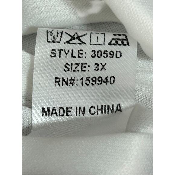 Fashion Nova Feels Like Destiny Maxi Dress Blue Combo Size 3X Asymmetrical - Picture 9 of 13